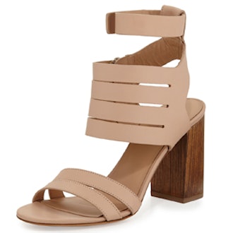 Freida Leather Multi-Strap Sandal