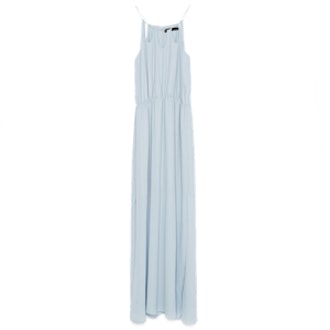 Long Dress With Chain Neckline