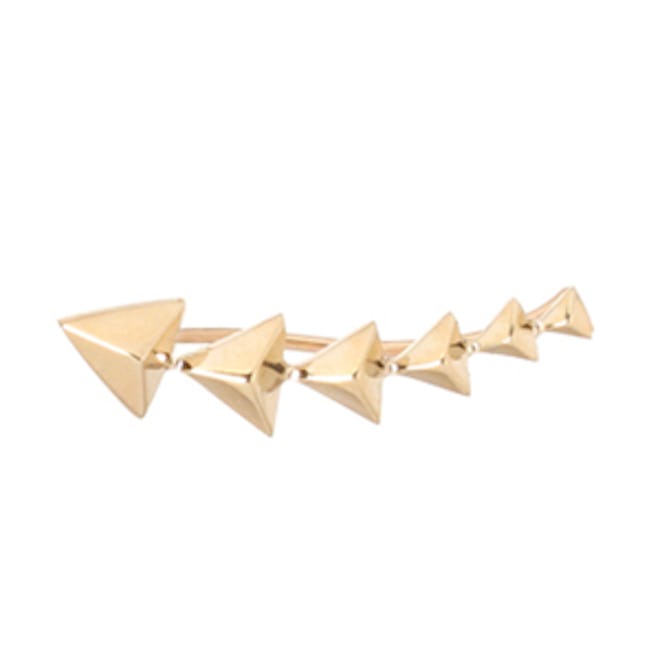 Triangle Pyramid Ear Shield