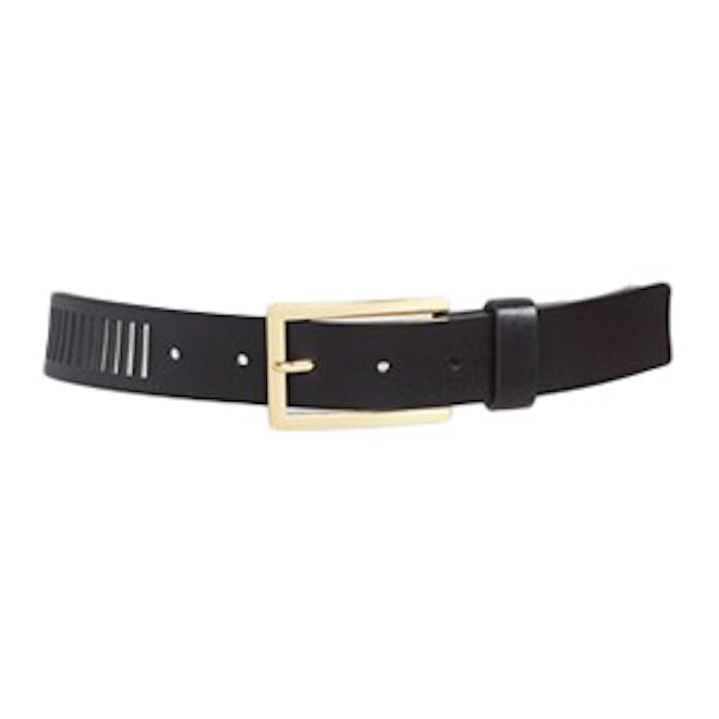 Perforated Leather Belt