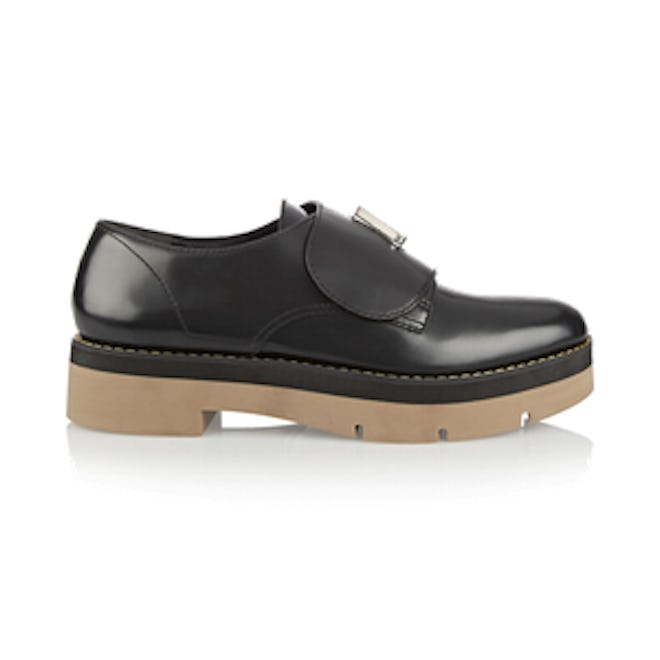 Dillion Glossed-Leather Loafers