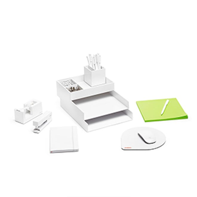 White Dream Desk Essentials