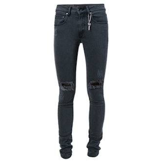 Flash Frayed Holes Jeans