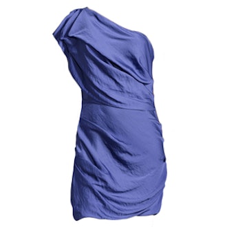Ruched One-Shoulder Dress