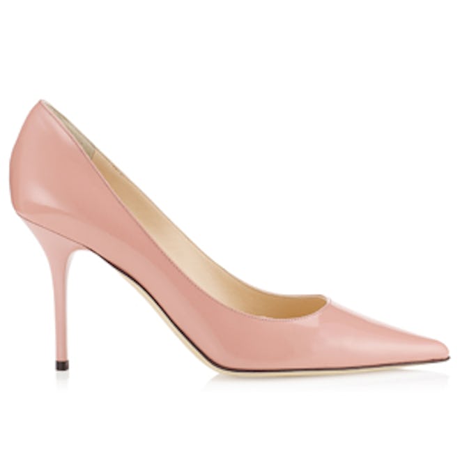 Agnes Blush Pointy Toe Pumps