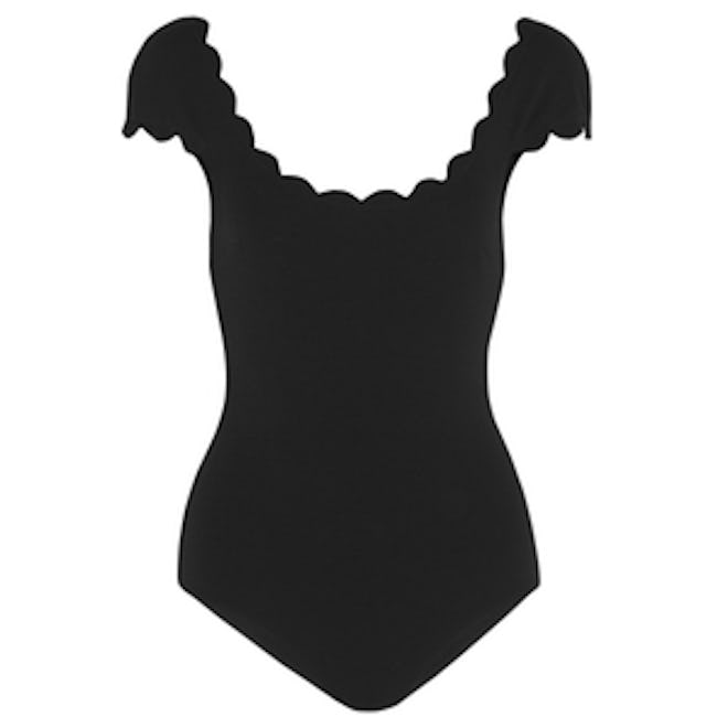 Mexico Scalloped Swimsuit
