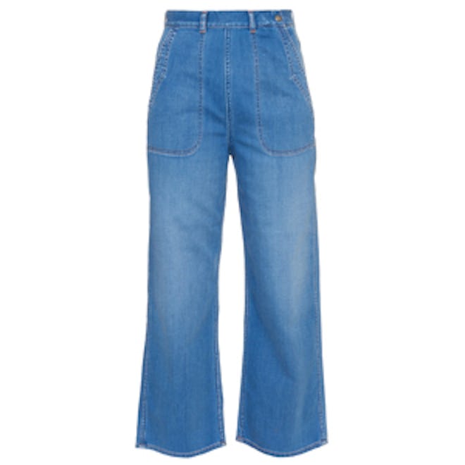 Chambray Western Culottes