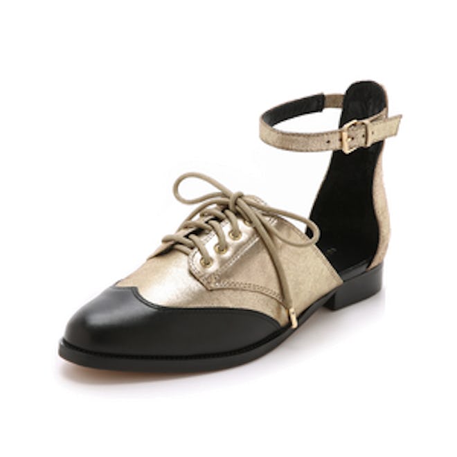 Maddie Ankle Strap Oxfords