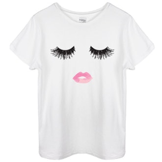 Lips And Lashes Tee