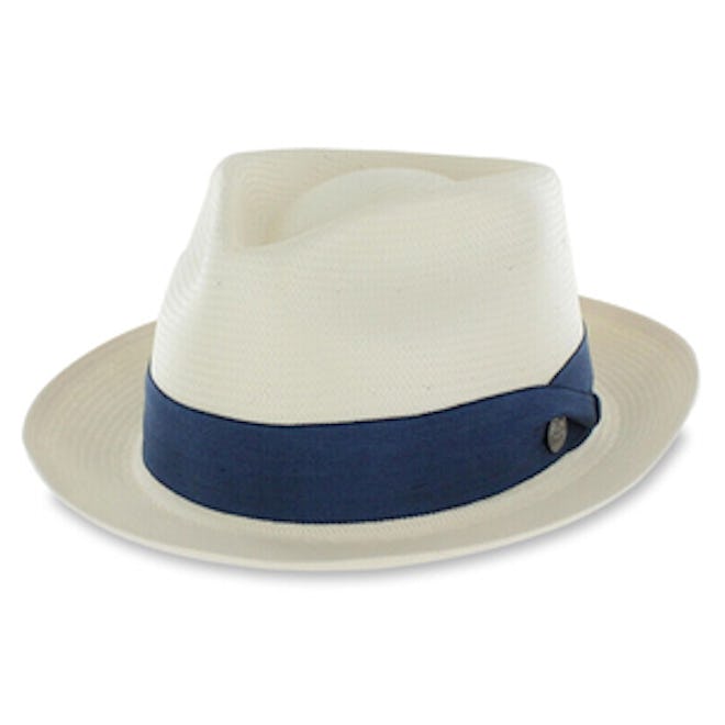 Japanese Shantung Straw Fedora