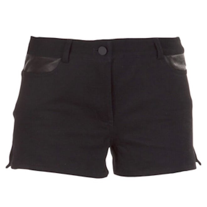Panelled Denim Shorts