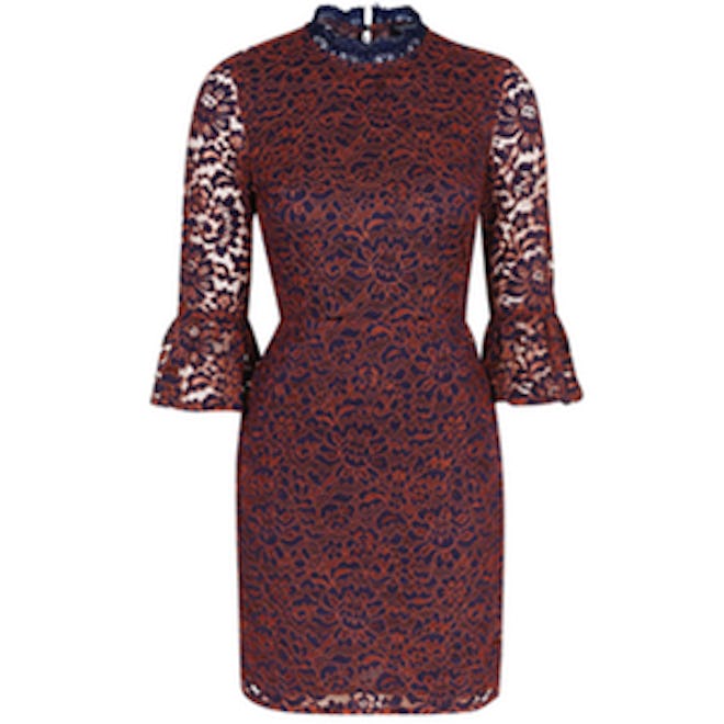 Bell Sleeve Lace Dress