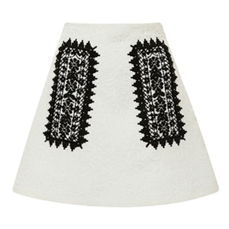 A-Line Skirt With Embroidery