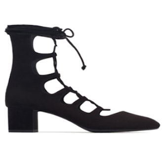Lace Up Heeled Shoes