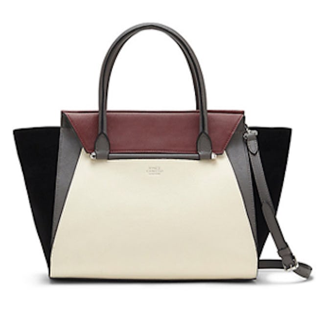 Addy Color-Blocked Winged Satchel
