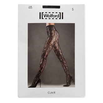 Clair Floral-Lace Tights