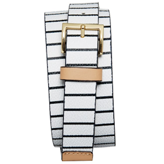 Striped Classic Trouser Belt