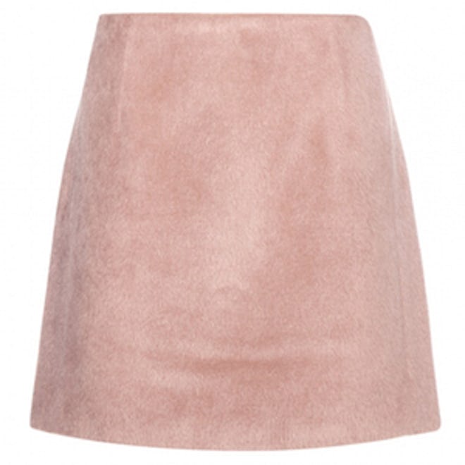 Alpaca-Blend Skirt