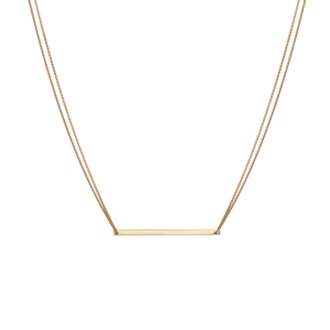 Gold-Bar Necklace