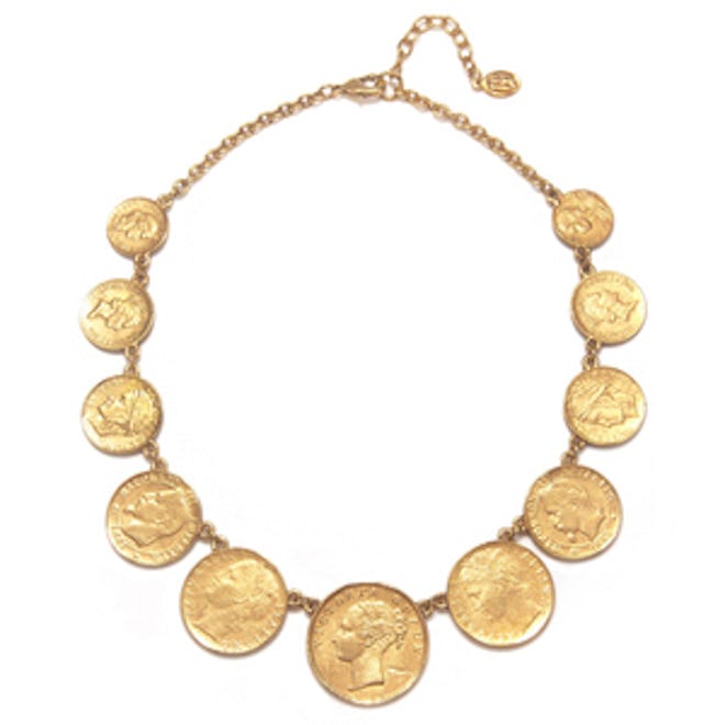 Station Coin Necklace