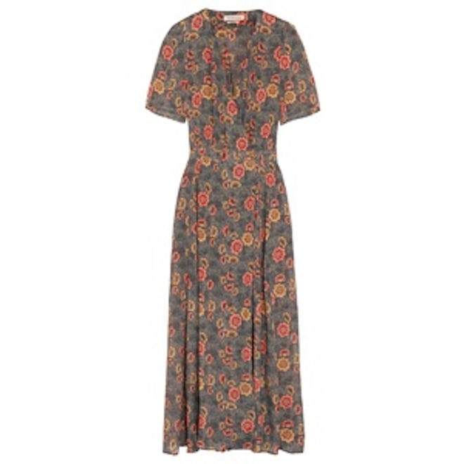 Floral Wrap Dress