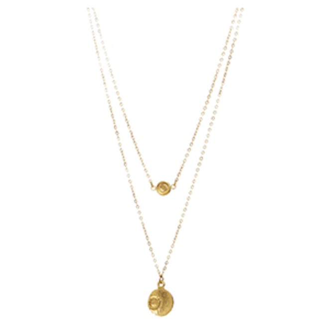 Piastra Gold Plated Necklace
