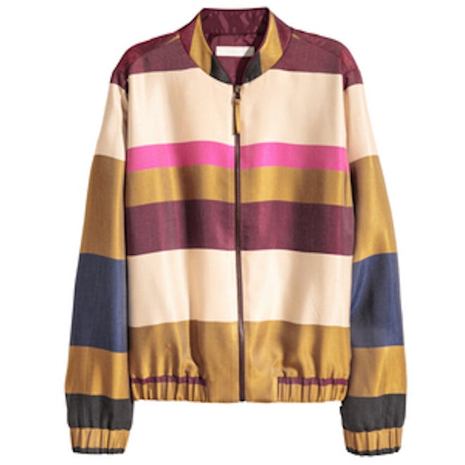 Striped Pilot Jacket