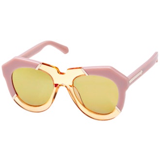 One Splash Dusty Pink Sunglasses