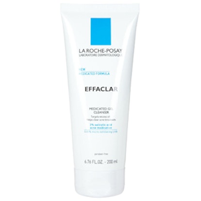 drugstore face washes roche posay effaclar cleanser really medicated gel