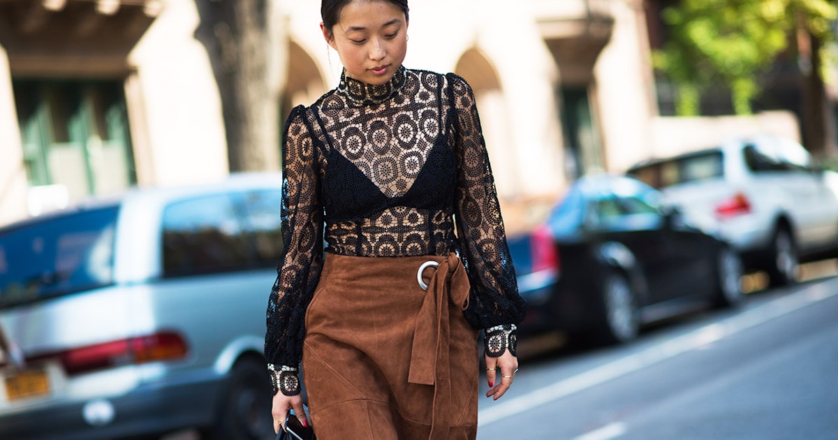 The New Way To Wear Lace