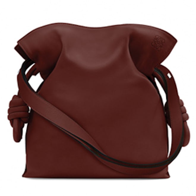 Flamenco Knot Small Bag in Maple Brown