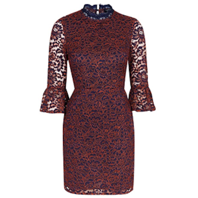 Bell Sleeve Lace Dress