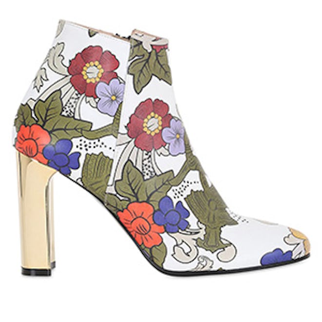 Floral Ankle Boot