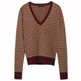 Micro Jacquard Sweater