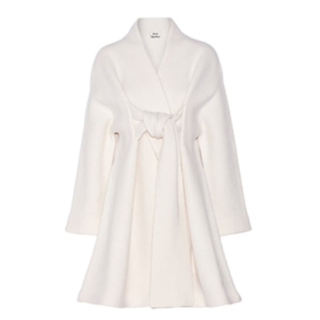 Hava Oversized Boiled Wool Coat