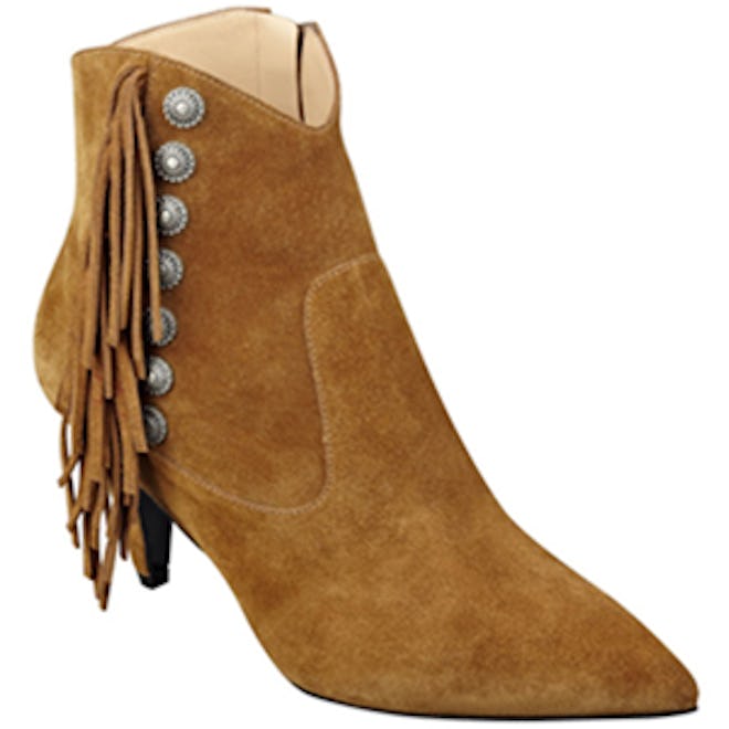 Suede Booties