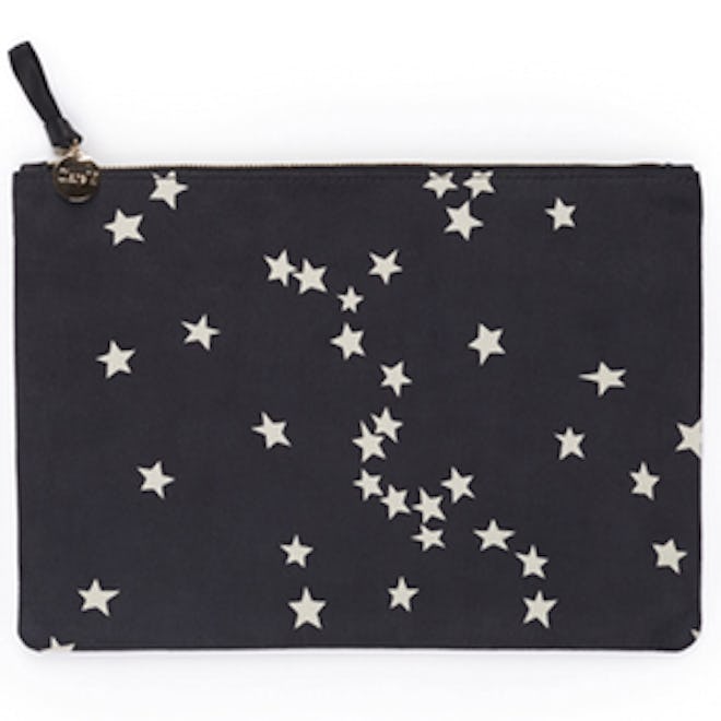 Black Star Flat Clutch