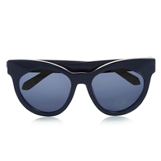 Starburst Cat-Eye Acetate Sunglasses