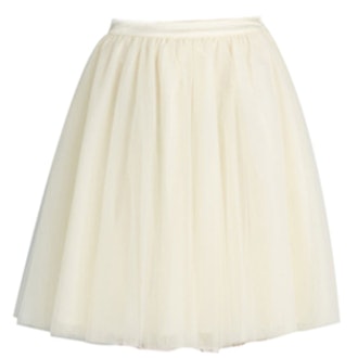 Tulle Skirt In Vanilla