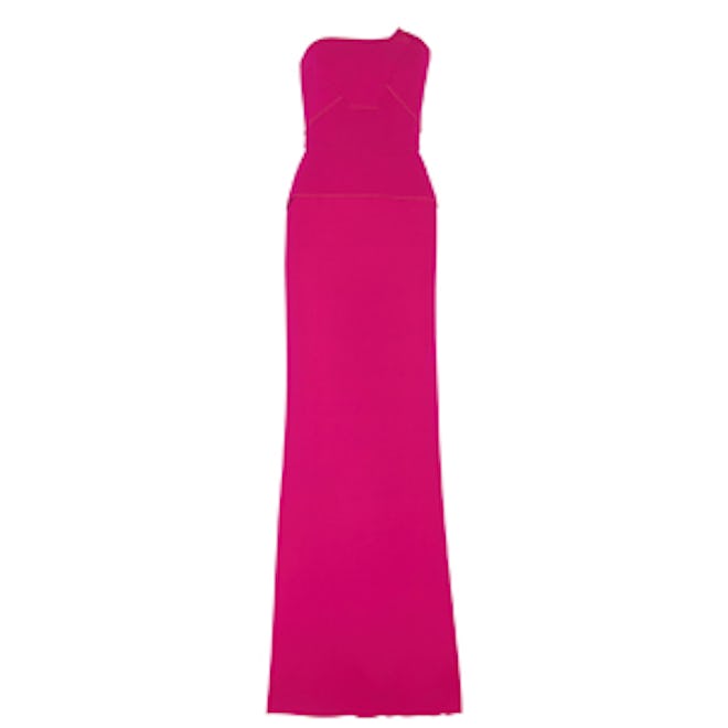 Calcott Wool-Crepe Gown