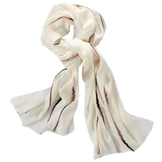 Ombre Twisted Stripes Scarf