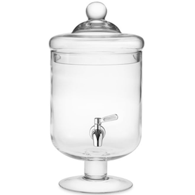 Short-Footed Glass Beverage Dispenser