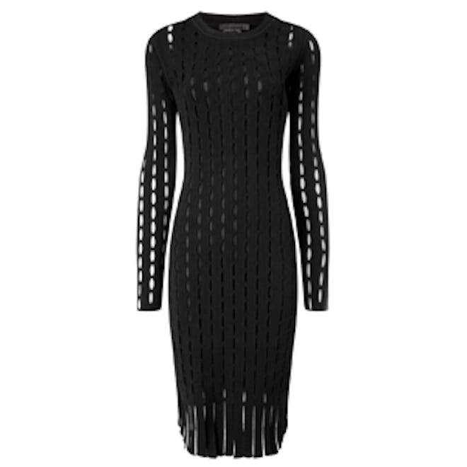 Black Long Sleeve Bodycon Dress