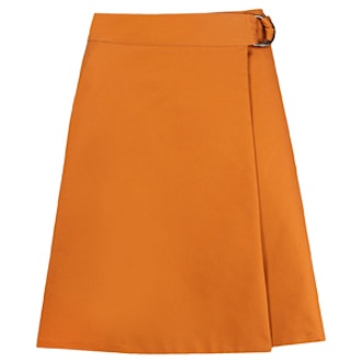 High Waist Wrap Skirt