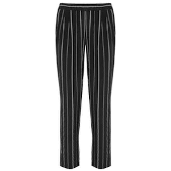 Hadley Striped Silk Pants