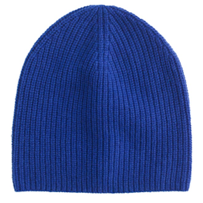 Ribbed Cashmere Hat