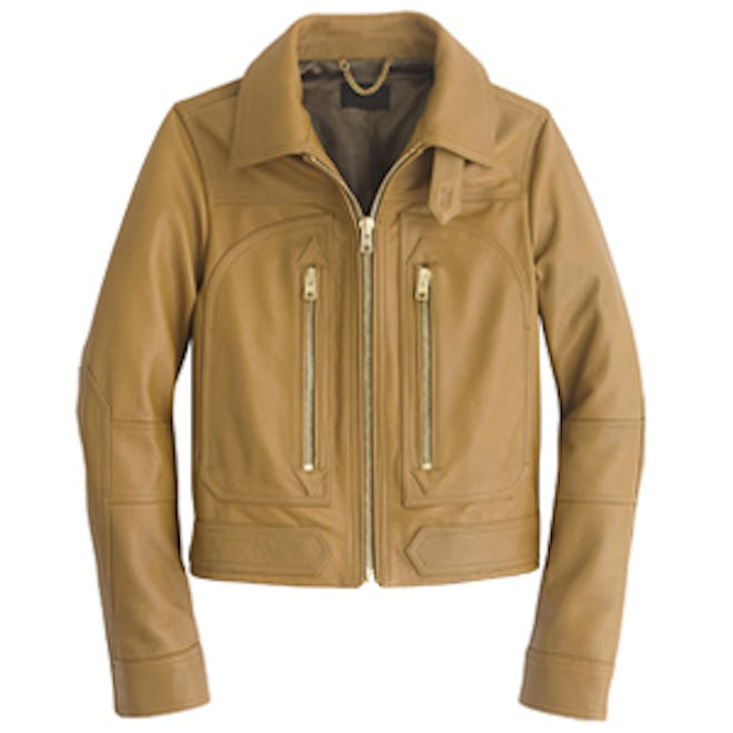 Collection Leather Flight Jacket