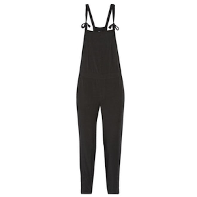 Cropped Voile Overalls