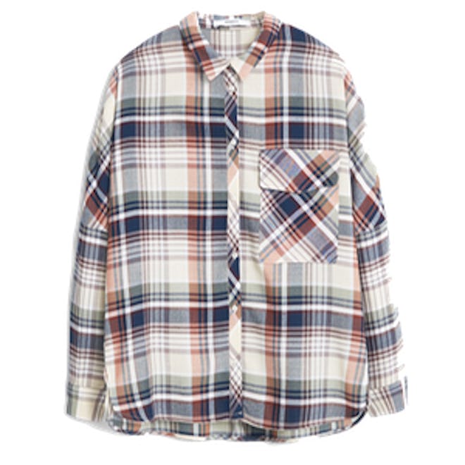 Chest-Pocket Check Shirt