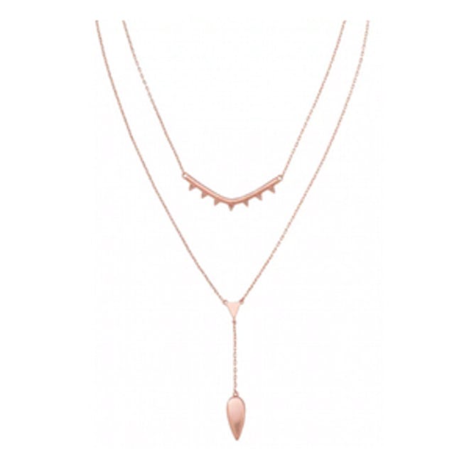 Tiered Lariat Necklace